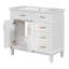 Meuble-lavabo 36 po avec comptoir en céramique-885214111