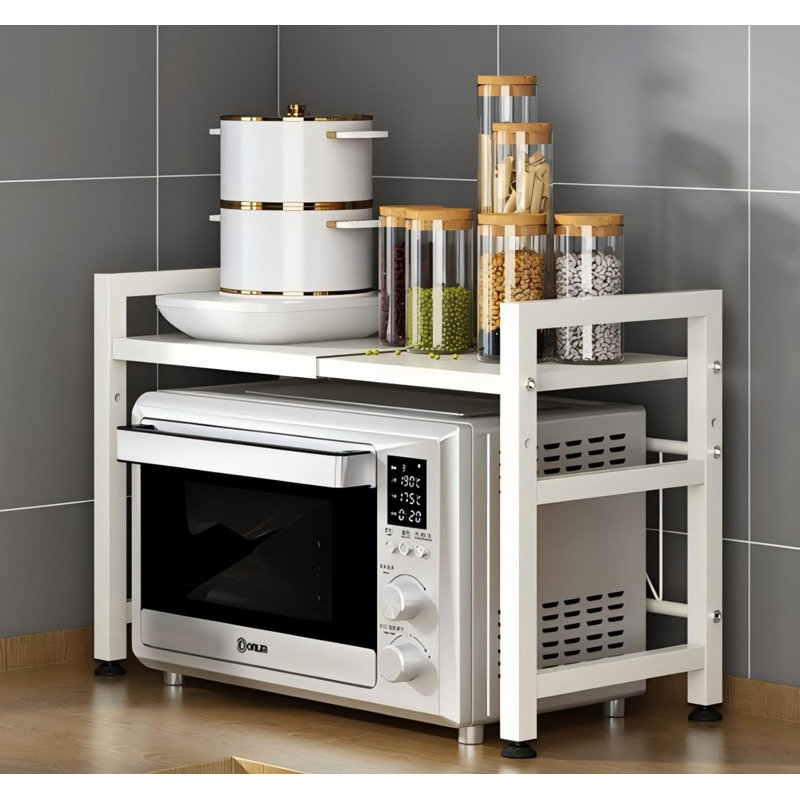 Steel Cabinet Shelving Rack, White