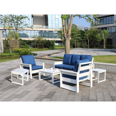 Pacifica 5 - Person Patio Conversation Set