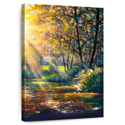 Alvord Sunlight Through Trees