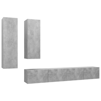Blackjr Unfinished Floating Entertainment Centre for TVs up to 88"
