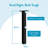 Standard 46.5 Inch In-Ground Post Black-1538176