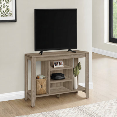 TV Stand, 48 Inch, Console, Media Entertainment Center, Storage Shelves, Living Room, Bedroom Laminate, Contemporary, Modern