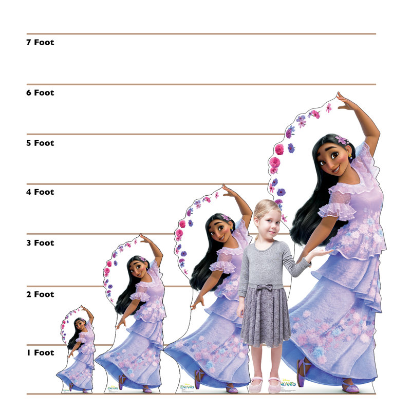 48'' Disney Encanto Isabela Cardboard Standup Cutout