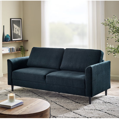 Logi Fabric Seater Sofa - Upholstered Modern Minimalist Boxy Style