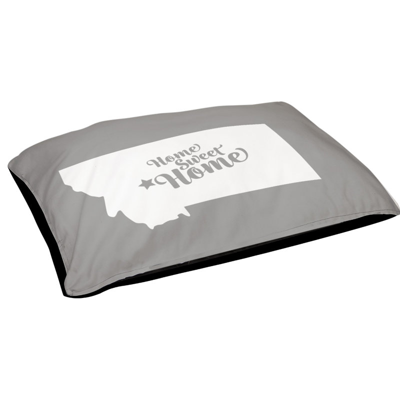 Oreiller pour chien pour chiens d’extérieur pour chiens home, Moyen (H 6,5 po x l 40 po x P 30 po), Gris