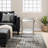 Serrina 18'' Glass Top Console Table