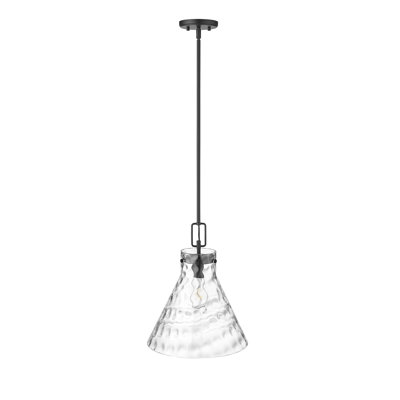 Luminaire suspendu conique à 1 lumière Kamaj