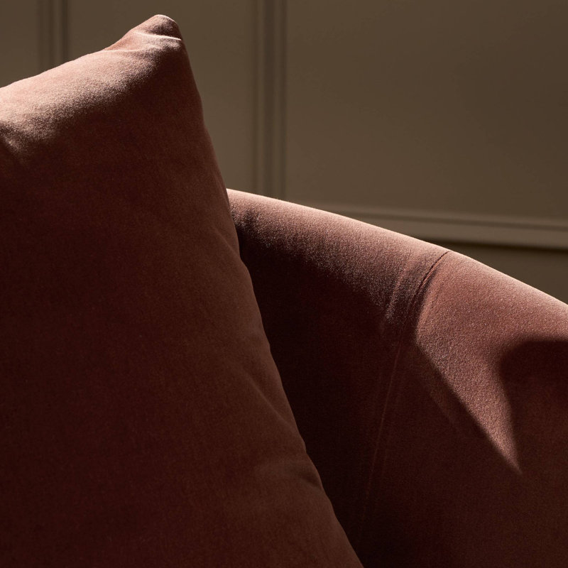 Farrah Chaise Lounge, Surrey Auburn 76.8% Cotton/23.2% Polyester