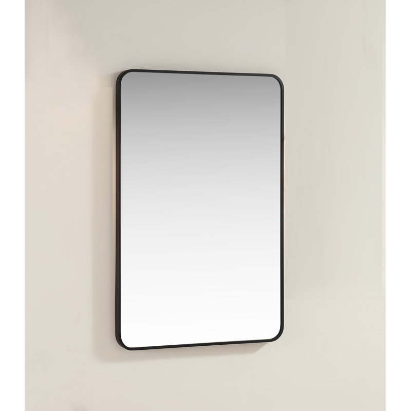 Miroir 24,8 "x 36,75" noir huilé