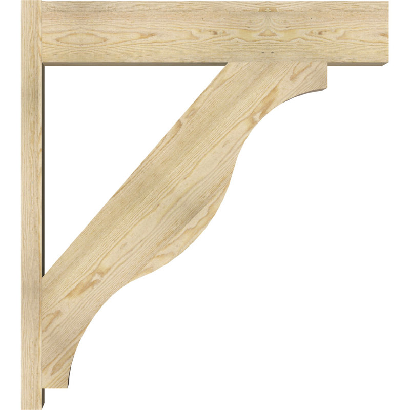 Jeu de blocs Funston, 8" W Douglas Fir (Rough Sawn), P 36 po x H 40 po