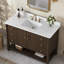 Ensemble de meuble-lavabo simple 48 po avec comptoir en pierre d'ingénierie