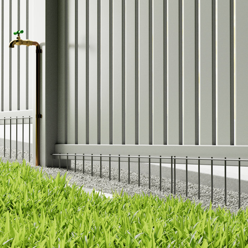Galvanized Steel Large Animal Barrier Fence Panels Set