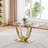 Glass Dining Table Set, Dining Table with Velvet Dining Chairs, 70" Glass Dining Table Set, Kitchen Table and Chairs with Stainless Steel Base for Kitchen Dining Room-578012435-578012432-578012443