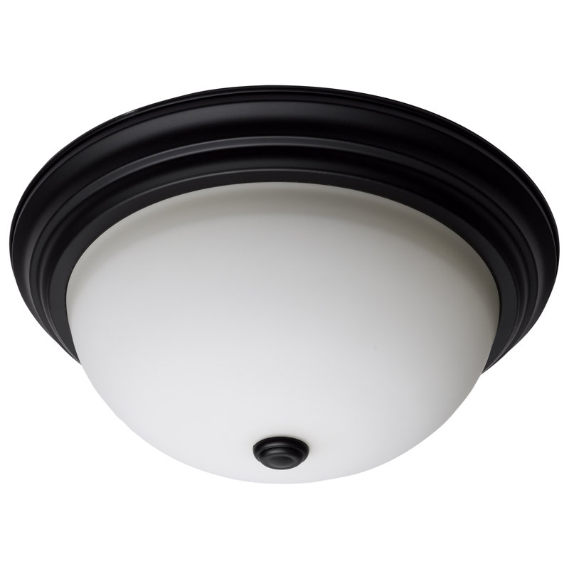 Jontaveous Glass Flush Mount