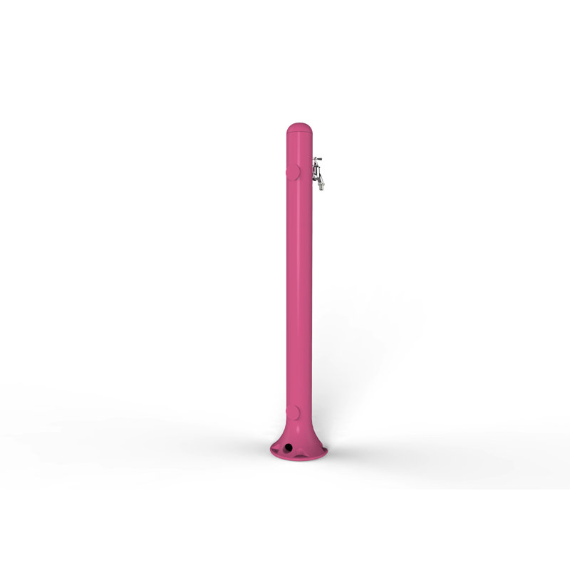 Acrylic Column Fountain, 100cm H x 28cm W x 37cm D, Fuxia