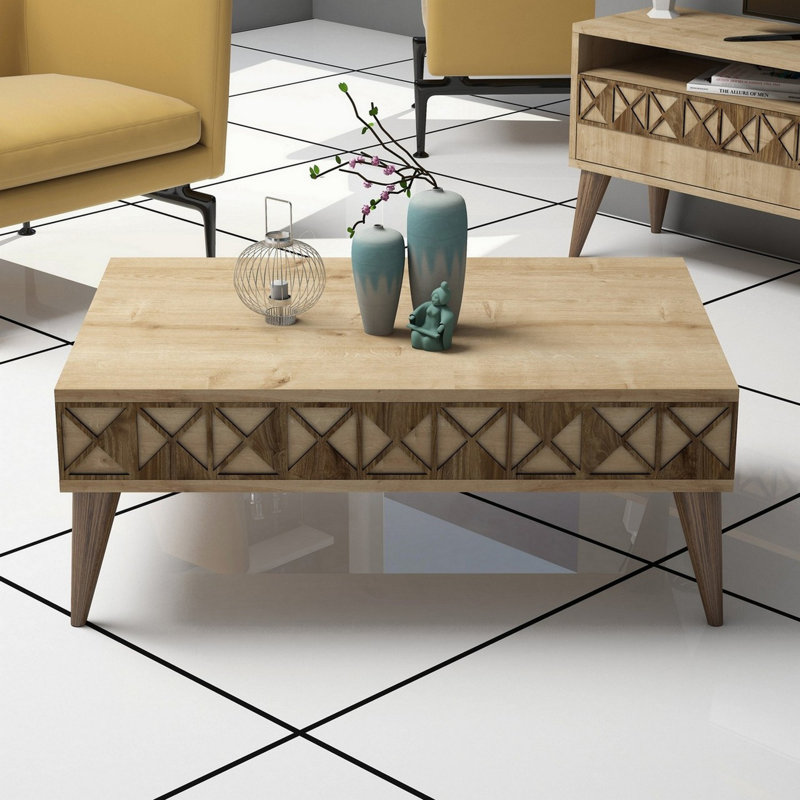 Table basse avec rangement Knightsen