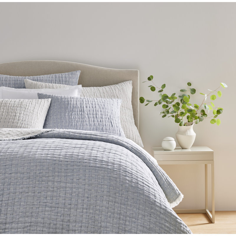 Devon Coverlet, King, Cobalt