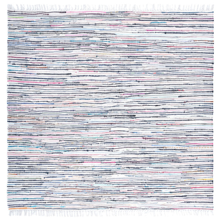 Conner Rug Hand Woven Cotton Striped Rug