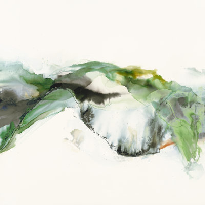 Green Terrain I - Wrapped Canvas Print