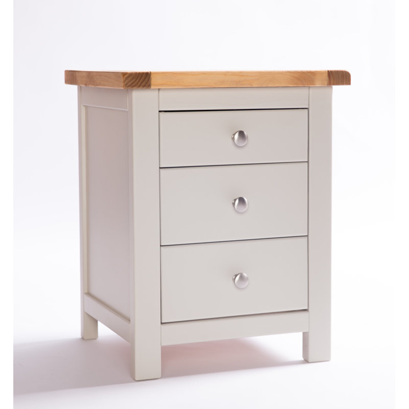 Jemima 45cm W Plywood / Laminate Board Bedside Table
