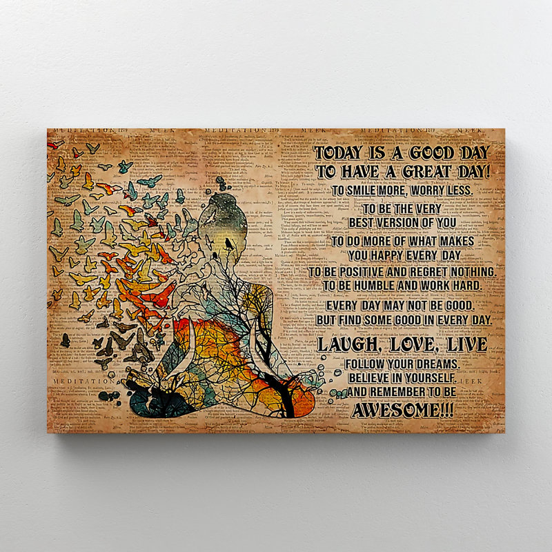 «Value N'applique pas», impression sur toile tendue, H 24 po x l 36 po x P 2 po