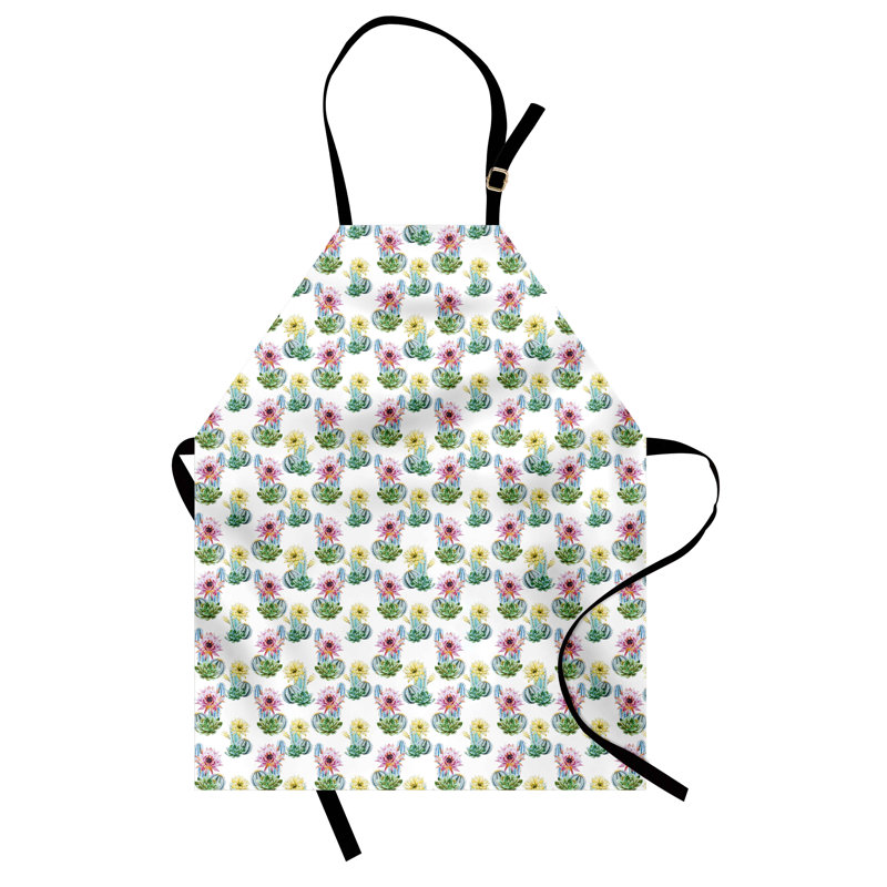 Multicolore, tablier de cactus East Urban Home