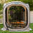 Pavillon de jardin permanent en métal L 6 pi. D Auvent escamotable portatif-100737121