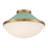 Bolderberg 2 Light Vibrant Gold Flush Mount-1415256744