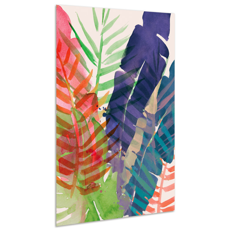 «Electric Palms 1», reproduction sur verre
