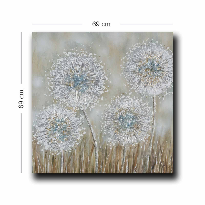 Peinture décorative sur toile