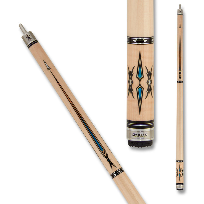 Spartan SPR04 Pool Cue Billiard Stick Billiards Cues, 19 oz.