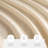 Waffle Textured Cotton Blend Shower Curtain-2136628045