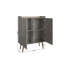 Armoire d'appoint Mid-Century 35 po avec 4 tablettes Bogart-82391204