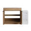 Ensemble de meuble-lavabo moderne "- lavabo en céramique et armoire de rangement avec porte à fermeture en douceur, design kd