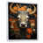 White Floater Framed