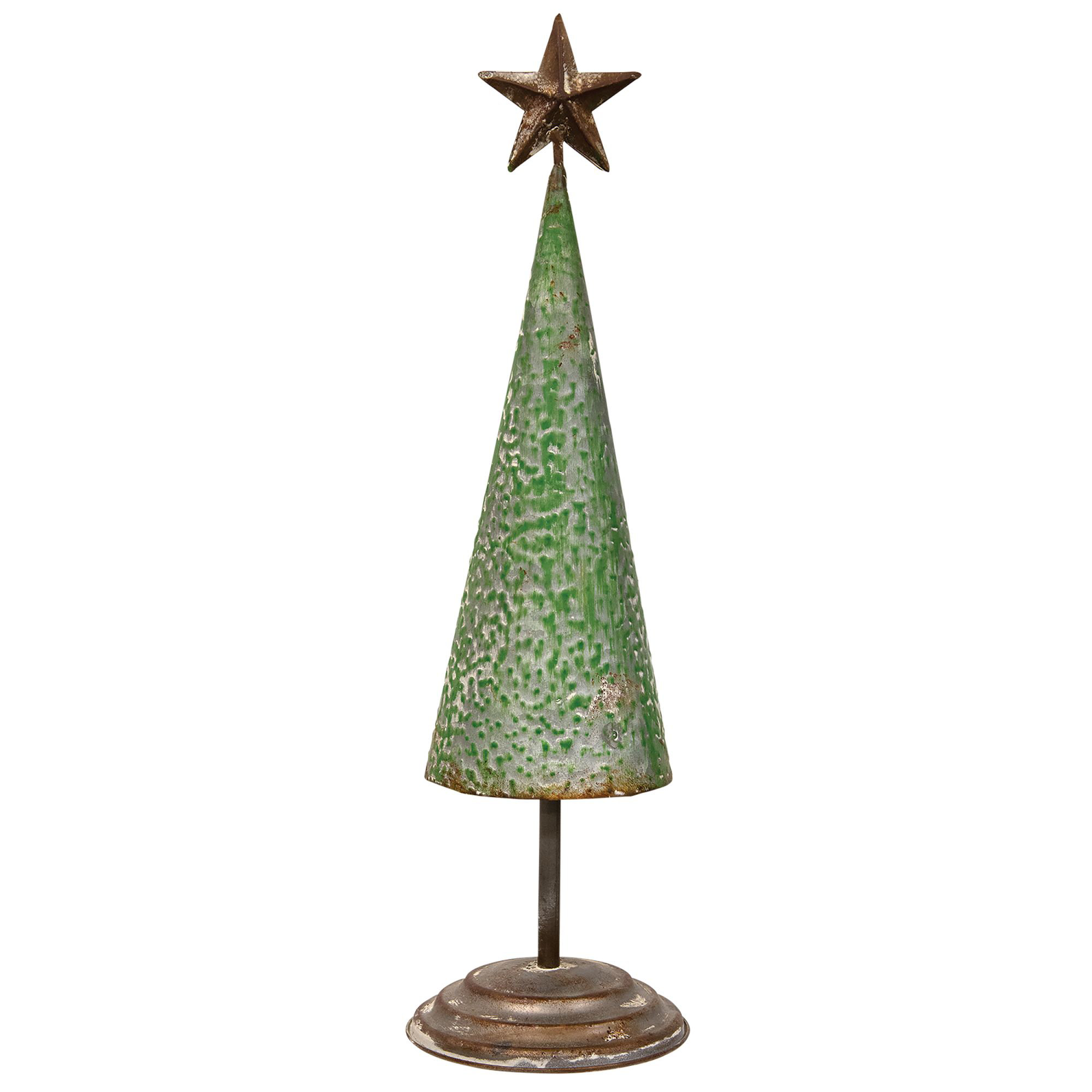 The Holiday Aisle® Winter Charm Rustic Metal Tabletop Tree & Reviews | Wayfair