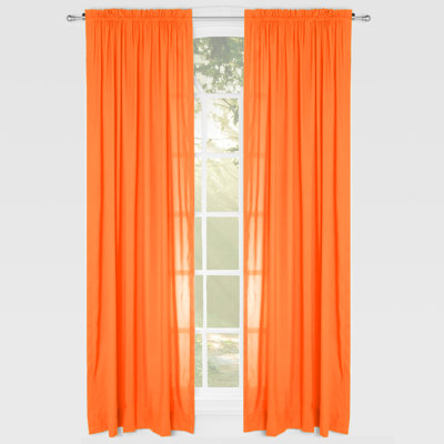 Semi Sheer Curtain Single Panel