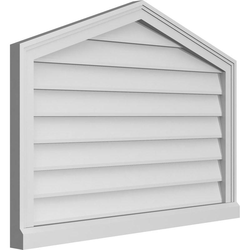 Ventilé à pignon non-fonctionnel Signature, H 26 po x l 36 po x P 2 po