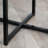 Set Of 2 Round Side Tables With Metal Legs