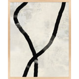 Black Rope 5 By Jacques Pilon - Framed Wall Art