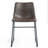 Tyrone 19 " H Faux Leather Upholstered Iron Side Chair-1327265089