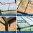 6x10 FT Greenhouse, Walk-in Polycarbonate Greenhouses with Roof Vent & Lockable Swing Door, Heavy-Duty Aluminum Frame Outdoor Garden Greenhouse Kit-122578044-122578048