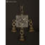 Paire de clochettes suspendues 6 pouces Superfine Shubh Labh