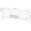 Maggiore TV stand black/black legs/black handles  154 cm-125531500