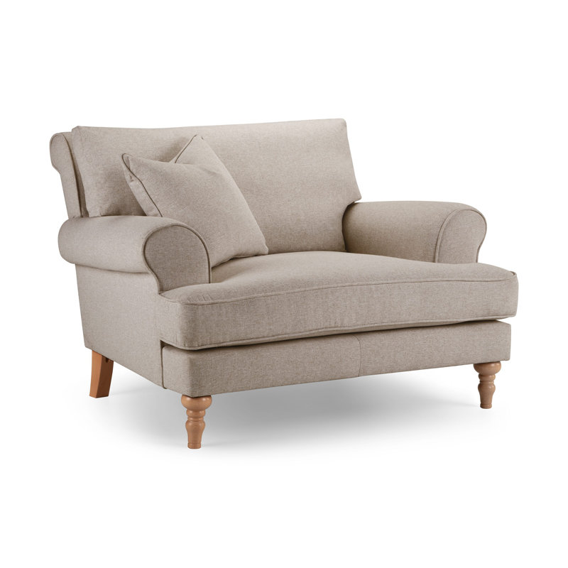 Adama Upholstered Accent Chairs, Beige