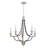 Yokine 5 - Light Dimmable Classic / Traditional Candle Chandelier UL Certified