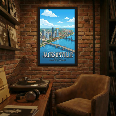 Scenic & Cityscapes Jacksonville Usa Cityscape Bridge Skyline Waterway