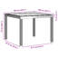 5 Piece Garden Dining Set Poly Rattan-205415880