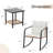 Krusa 2-Person Steel Outdoor Seating Group